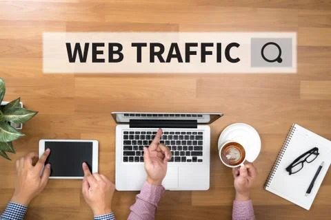WEB TRAFFIC Stock Photos