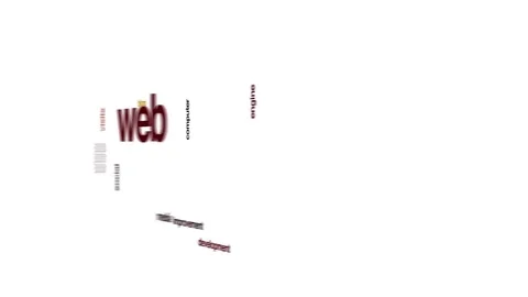 Web traffic plan animated word cloud. Stock Footage 69948746
