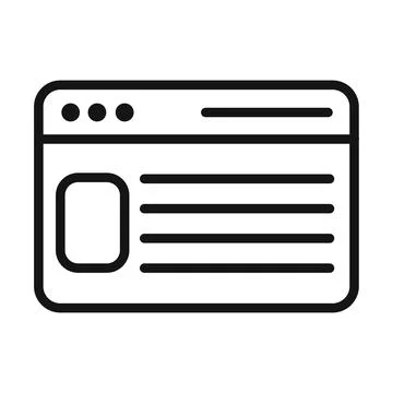 Web Ui interface icon mark in filled style Stock Illustration