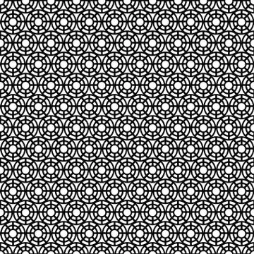 Web vector seamless pattern Illustrazione stock