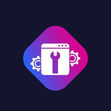 Web, website optimization vector icon イラスト素材