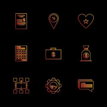 Web , website , user interface , application , internet , eps icons set vecto Stock Illustration