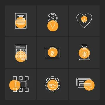 Web , website , user interface , application , internet , eps icons set vecto Stock Illustration
