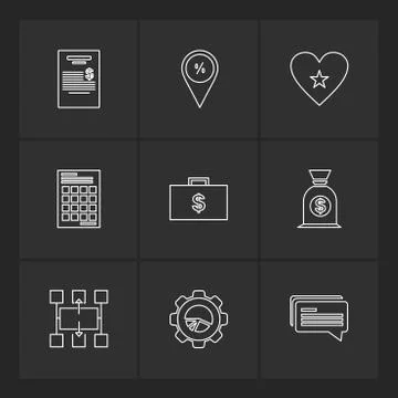 Web , website , user interface , application , internet , eps icons set vecto Stock Illustration
