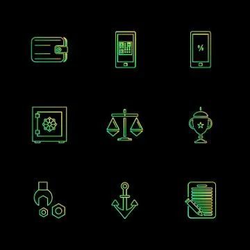 Web , website , user interface , application , internet , eps icons set vecto Ilustración de archivo