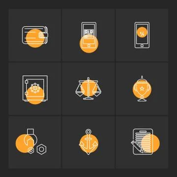 Web , website , user interface , application , internet , eps icons set vecto Ilustración de archivo