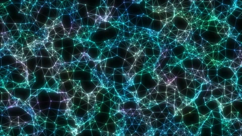 Web of world connections. Seamless loop. Stock Footage 105168827