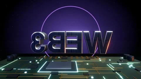 Web3 Technology Concept Stock Footage 340075840