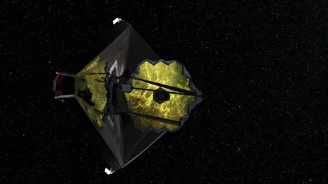Webb Space Telescope. Elements of this video furnished by NASA. Stock Footage 226517771