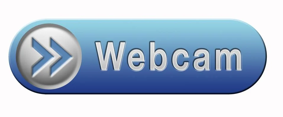 Webcam button Stock Illustration