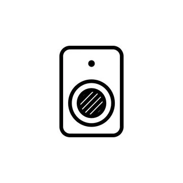 Webcam icon. Element of minimalistic icons for mobile concept and web apps. Thin Stock Illustration