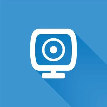 Webcam icon. Stock Illustration
