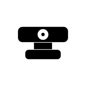 Webcam icon vector Stock Illustration
