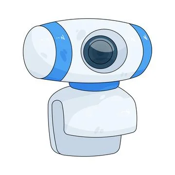 Webcam Stock Illustration