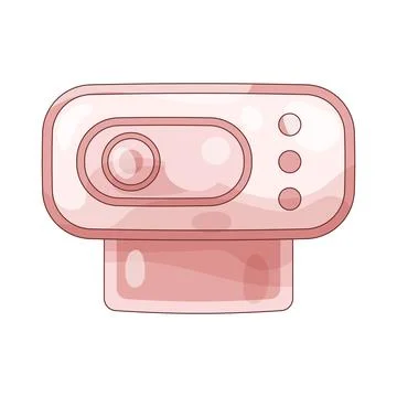 Webcam Stock Illustration