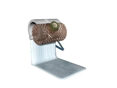 Webcam on stand with cable 스톡 일러스트
