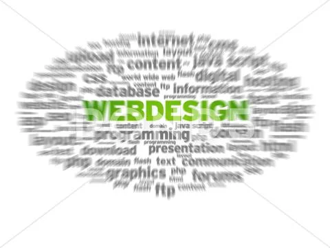 Webdesign Stock Illustration