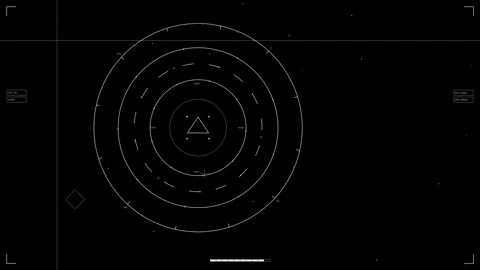 Webdesigner animation featuring hud elements for sci-fi video editing in a .. Stock Footage 326512258
