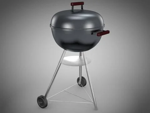 Weber Barbecue 3D Model