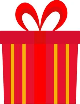 WebGift Box icon, Black gift boxes with ribbon, Present box with ribbonRed .. Stock Illustration