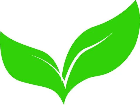 WebGreen Leaf icon, Tree Leaf icon, nature element sign, Leaves icon, Natur.. Illustrazione stock