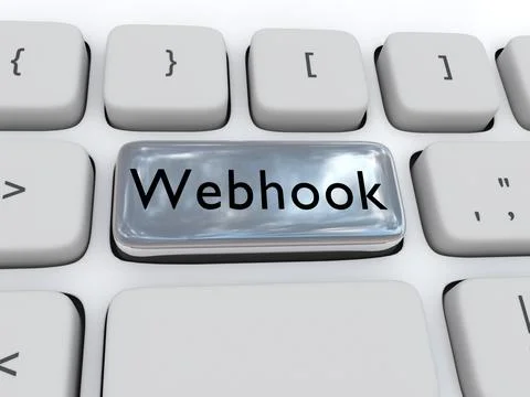 Webhook - internet concept Illustrazione stock