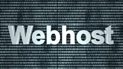 Webhost 库存插图