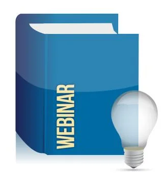 Webinar book Stock Illustration