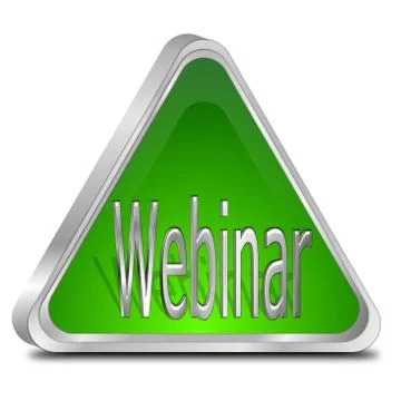Webinar button Stock Illustration