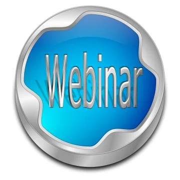 Webinar button Stock Illustration