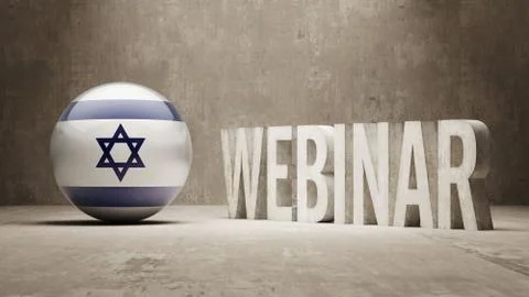 Webinar Concept. Stock Illustration