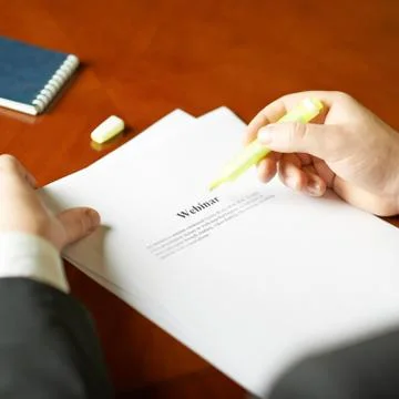 Webinar definition composition Stock Photos