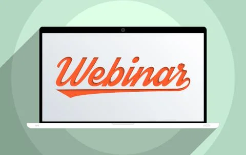 Webinar Stock Illustration