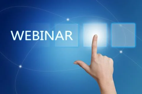 Webinar Stock Illustration