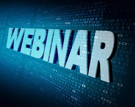 Webinar Stock Illustration