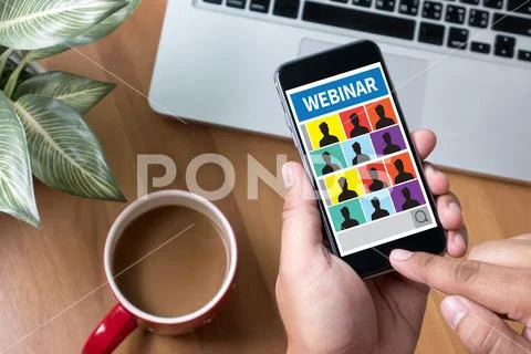 WEBINAR Stock Photos
