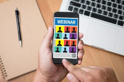 WEBINAR Stock Photos