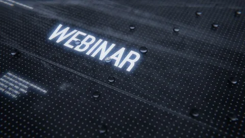 Webinar-Rainy Glass Title Vídeo Stock 122575019