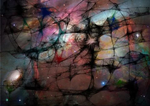 Weblike abstract Stock Illustration