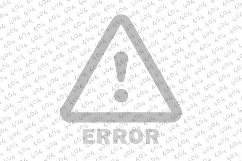 Webmaster Day. Lots of 404 signs on a white background. Illustrazione stock