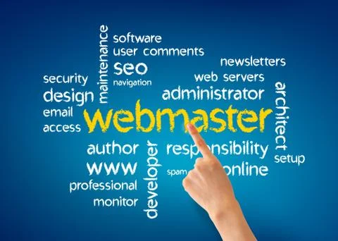 Webmaster Stock Illustration