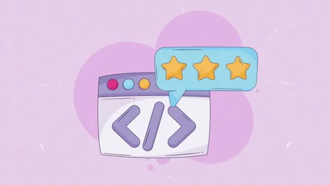 Webpage template with programming code Stock-Footage 233779834