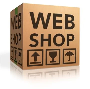 Webshop Stock Illustration