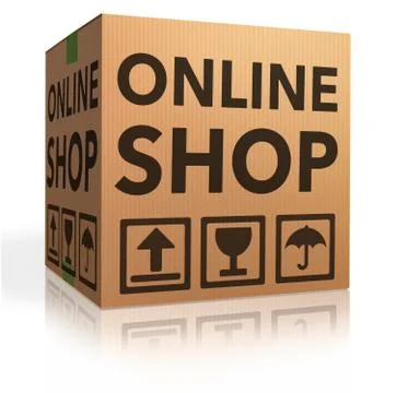 Webshop Stock Illustration