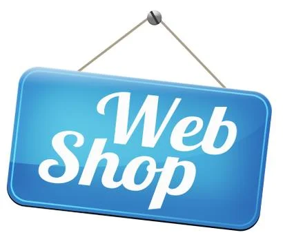 Webshop Stock Illustration