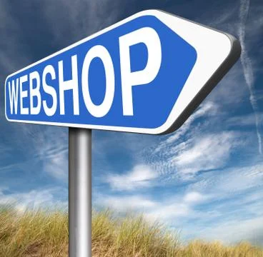 Webshop Stock Illustration