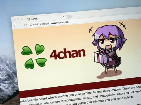 Website of 4chan Stock Photos