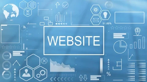 Website, Animated Typography Stock Footage 116353408