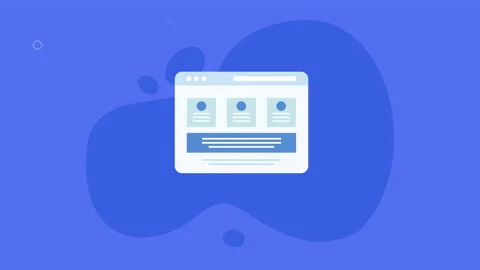 Website animation concept Video stock 172574730