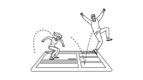 Website bounce rate vector 스톡 일러스트